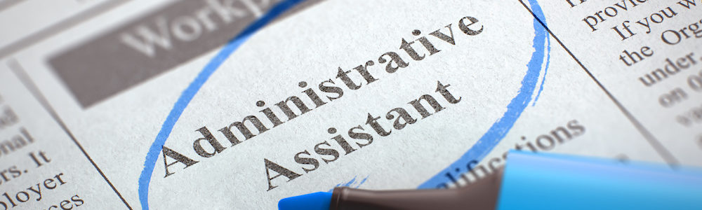 admin assistant job