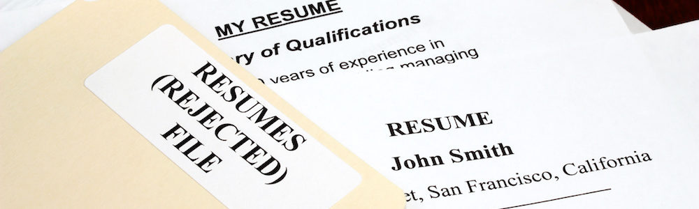 not getting hired