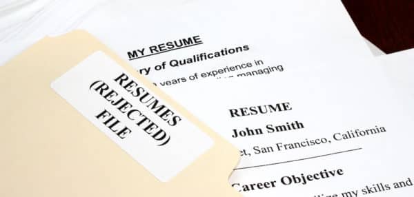 not getting hired