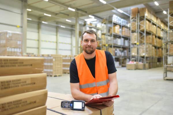 Warehouse worker takes advantage of available second chance jobs on his career path