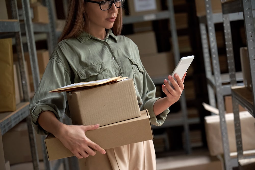 Why Flexible Staffing May Be Right for Your Business 1 Temporary worker fills need in warehouse after being hired through flexible staffing approach