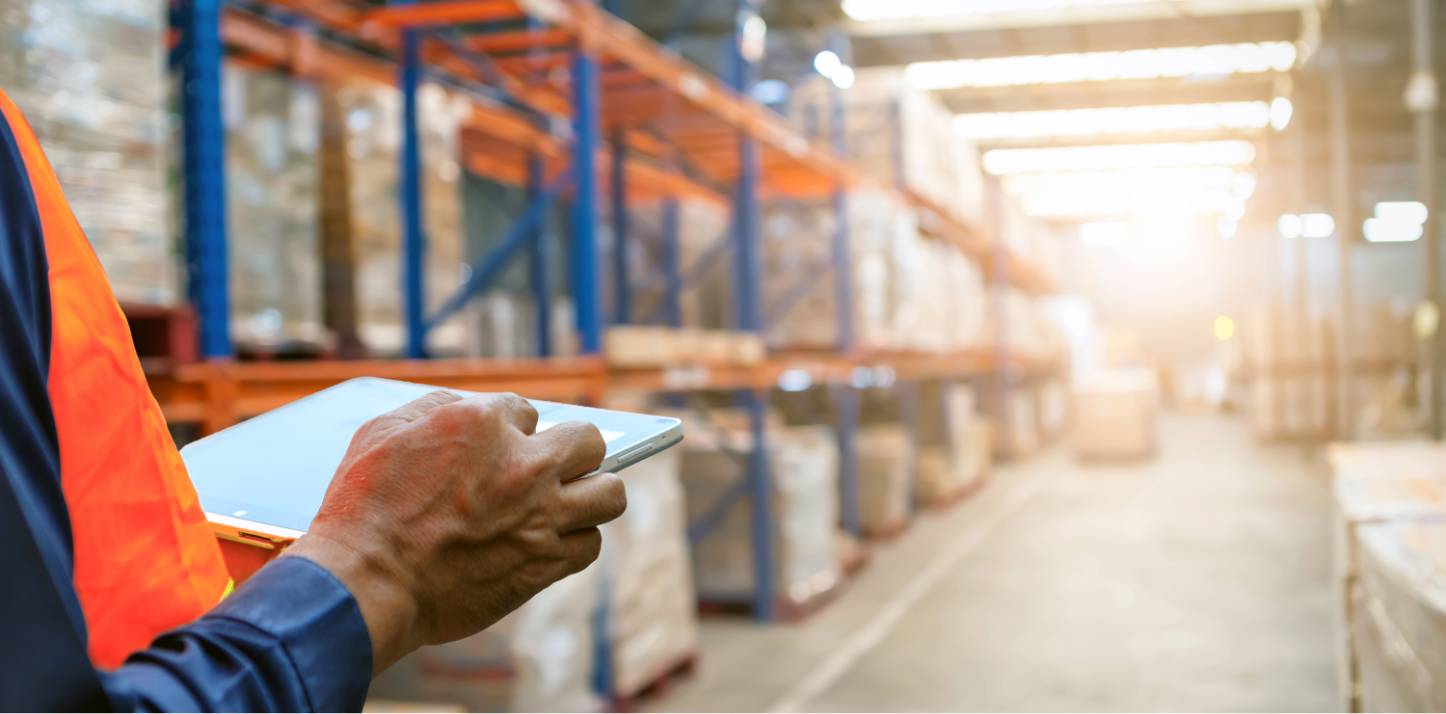 Warehouse and Logistics 2 warehouse tablet