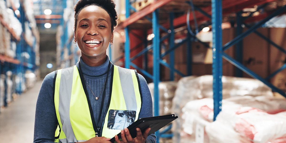 Manager from warehouse staffing services